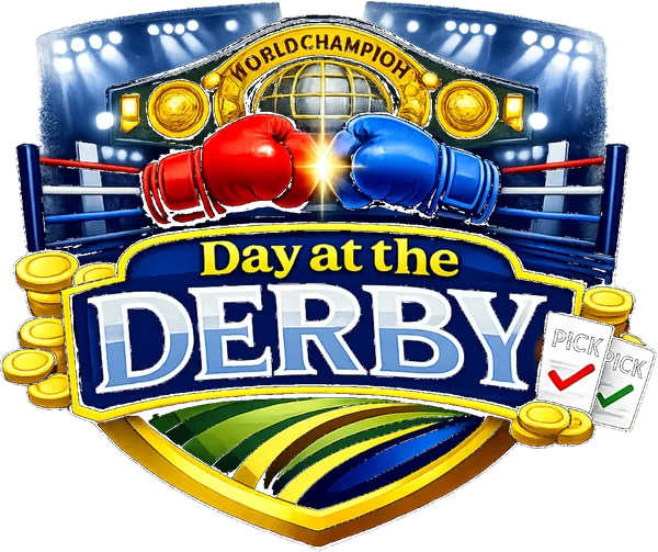 The Main Event badge, a championship belt above crossed boxing gloves